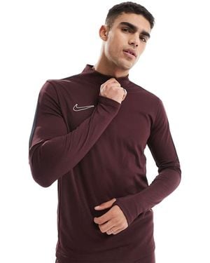 Nike Football Academy 23 1/4 Zip Sweatshirt - Purple