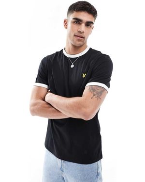 Lyle & Scott Ringer T-Shirt - Black