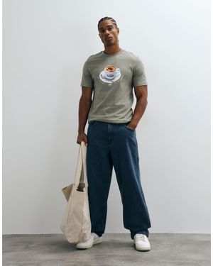 Nike Swoosh Graphic T-shirt - Gray