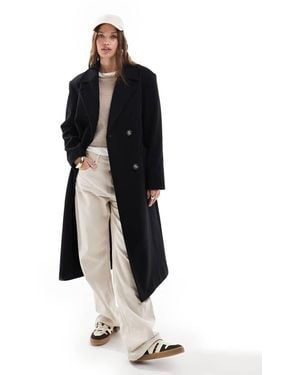 Miss selfridge black teddy coat sale