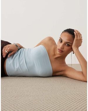 Cotton On Hold Me Longline Boob Tube - Brown
