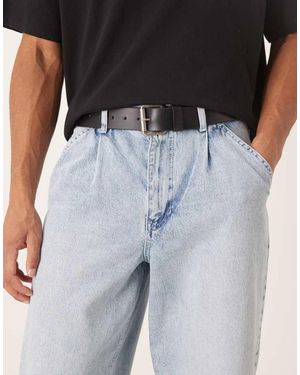 Barbour Allanton Leather Belt - Black