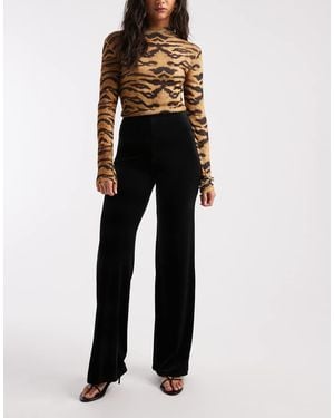 Commando Wide Leg Pant - Black