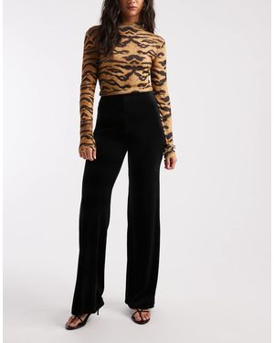 Commando Wide Leg Pant - Black
