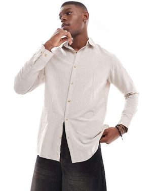 JJ Rebel Camicia A Maniche Lunghe - Bianco