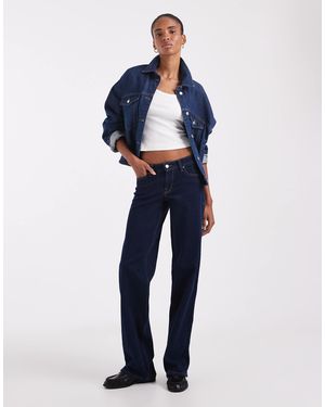 ONLY Judy jeans mit niedrigem bund und weitem bein - Blau