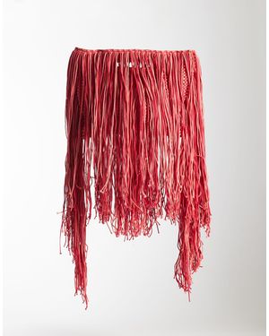 ASOS – gehäkelte henkel-clutch - Rot