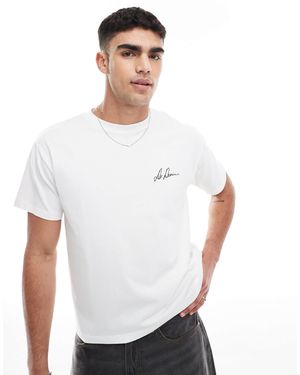 Dr. Denim Dr. denim – kurzärmliges t-shirt - Weiß