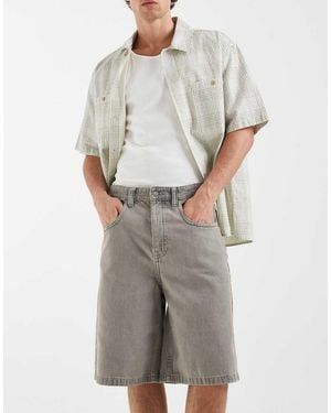 ASOS Circular Design Collection Denim Jorts - Grey