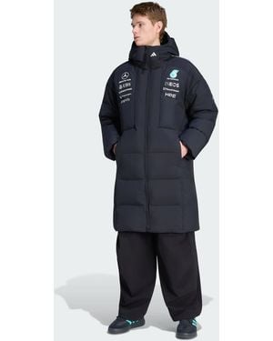 adidas Originals Mercedes - Amg Petronas Formula 1 Team Engineers Winter Jacket - Blue