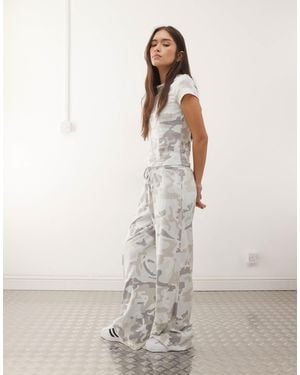 Weekday Loose Fit Pants Co-ord - Natural