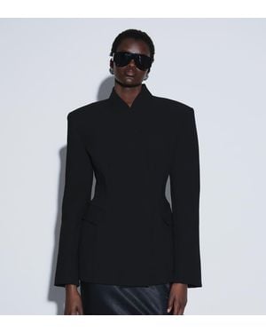 ASOS Ttya Getailleerde Blazer Met Naaddetails - Zwart