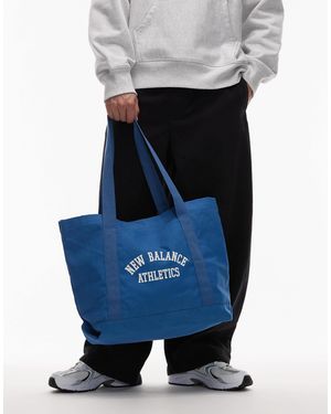 New Balance – tragetasche aus canvas - Blau