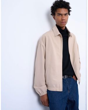 TOPMAN Harrington Jacket - White