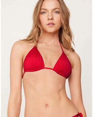 Tezenis Timeless Look Bikini Top - Red