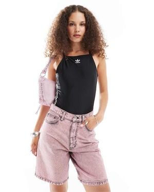 adidas Originals 3-Stripes Bodysuit - Black