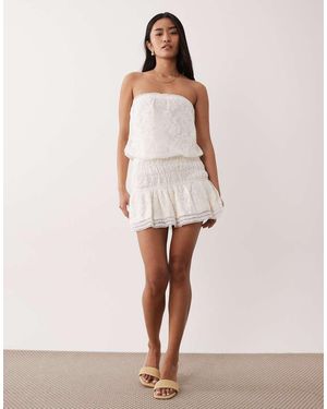 Nia Figueroa Bandeau Dress - Pink