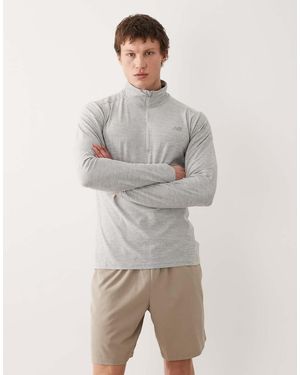 New Balance Space Dye 1/4 Zip - Grey