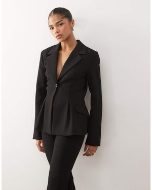 Monki Getailleerde Blazer - Zwart