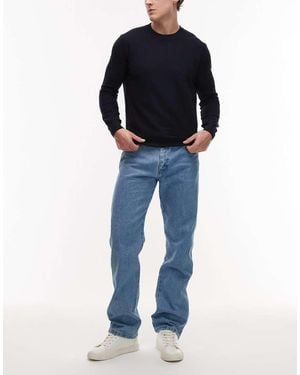 Wrangler 13mwz Cowboy Straight Cut Jeans - Blue