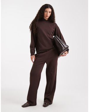 New Look Wide Leg jogger - Brown