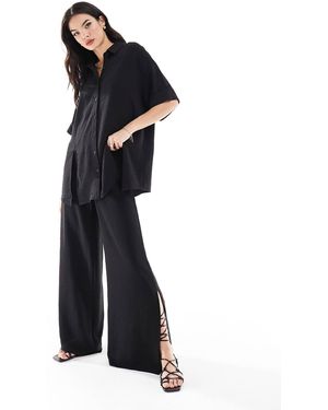 The Frolic Vanora Relaxed Beach Trouser Co-ord - Blue