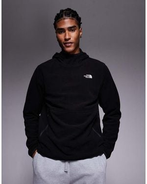 The North Face Glacier Hooded Pullover Fleece - Grey