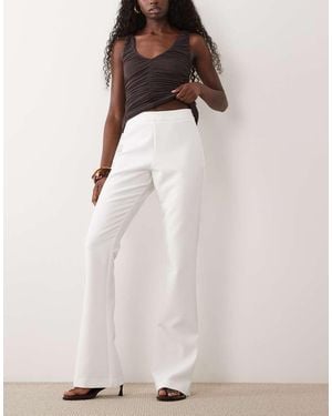 ASOS Flared Broek - Wit