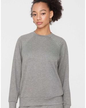 Tezenis Soft Touch Round Neck Sweatshirt - Grey