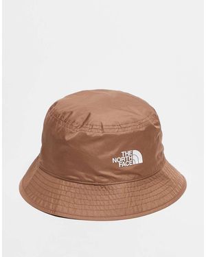 The North Face Sombrero De Pescador Y Marrón Reversible Sun Stash