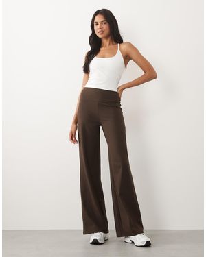 4505 Icon High Waist Wide Leg Dance Pant - White