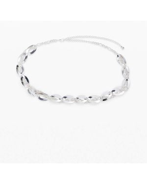 Desigual Zalio Chain Belt - White