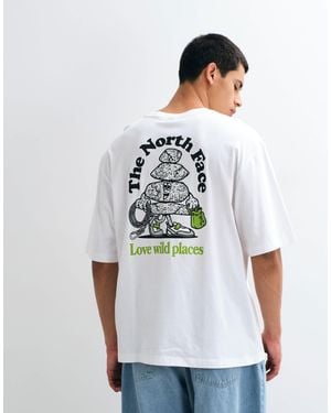 The North Face Love wild place oversize-t-shirt - Weiß
