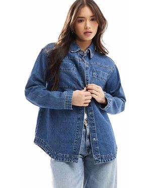 ASOS Denim Shacket - Blauw