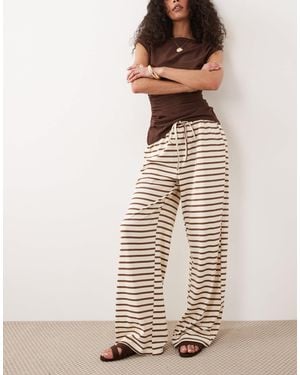 Threadbare Co-ord pull-on-hose mit weitem bein - Natur