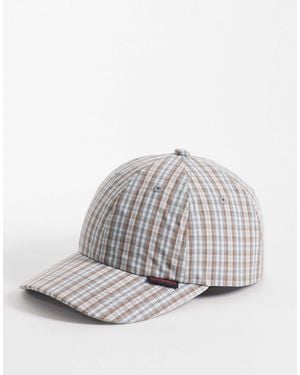 Gramicci Millwood Plaid Cap - White