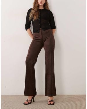 Mango Ante Tailored Trouser Co-ord - Brown