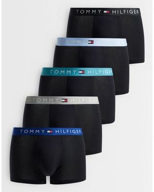 Tommy Hilfiger Original 5 Pack Trunks - Blue