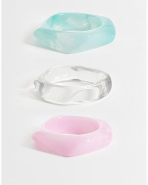 Cotton On – 3er-pack armbänder - Mehrfarbig