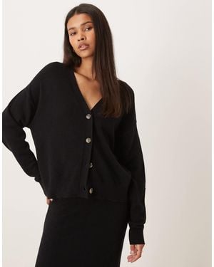 Vila Knit Cardigan - Black