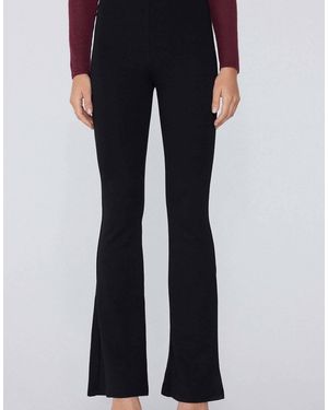 Tezenis Milano-Stitch Palazzo Trousers - Black