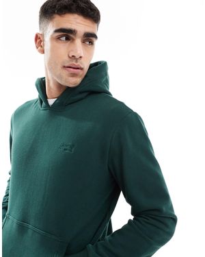 Superdry – essential – kapuzenpullover - Grün