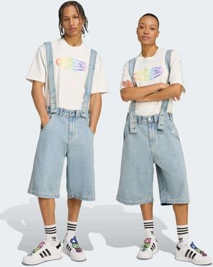 adidas Originals Adidas X Jeremy Scott Denim Dungaree - Blue