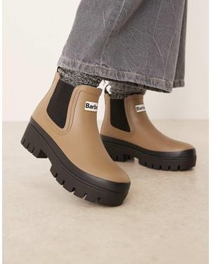 Barbour Halton Chelsea Welly - Grey