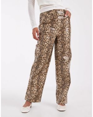 ASOS Tailored Straight Leg - Natural