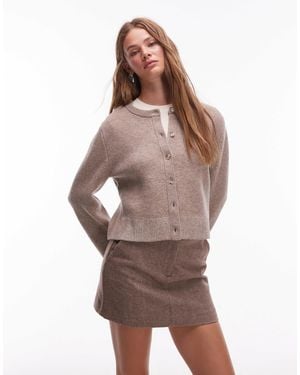 & Other Stories Pure Wool Cardigan - Brown
