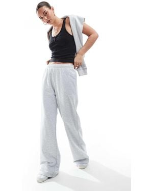 Cotton On Cotton On Classic Fleece Wide Leg Sweatpant - White