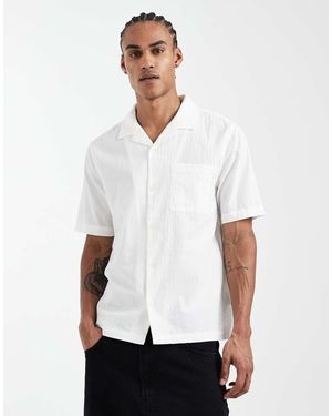 Cotton On Riveria Short Sleeve Shirt - White