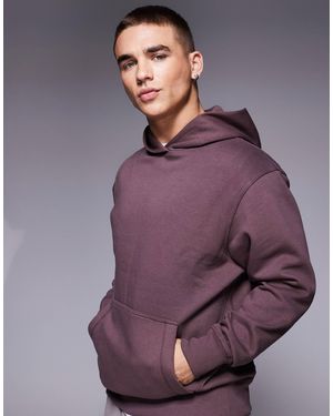 River Island Essential Hoodie - Purple