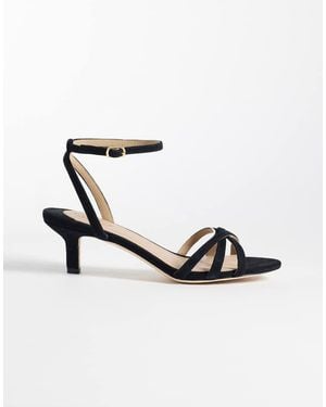 Ralph Lauren Strappy Heeled Sandal - White